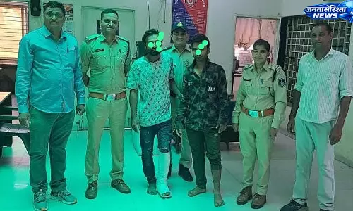 Indore : ब्रजेश्वरी एक्सटेंशन चोरी मामले का खुलासा, दो आरोपी गिरफ्तार