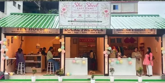 Arunachal: पासीघाट में मार्केट शेड का उद्घाटन
