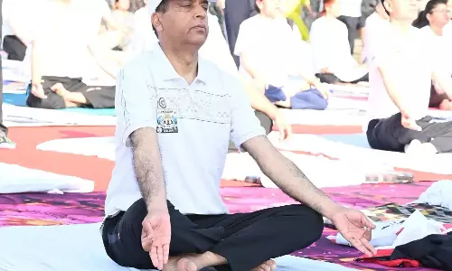 Shimla: योग को दुनिया के हर कोने तक पहुंचाने का श्रेय पीएम मोदी को : जयराम ठाकुर Shimla: योग को दुनिया के हर कोने तक पहुंचाने का श्रेय पीएम मोदी को : जयराम ठाकुर