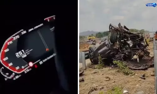 मुंबई-वडोदरा हाईवे पर BMW की 251 किमी/घंटा रफ्तार का वीडियो वायरल