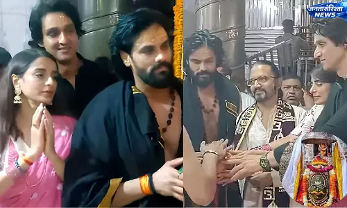 ‘महाभारत’ और ‘मेरे कृष्ण’ के कलाकारों ने उज्जैन में किए महाकालेश्वर के दर्शन ‘महाभारत’ और ‘मेरे कृष्ण’ के कलाकारों ने उज्जैन में किए महाकालेश्वर के दर्शन