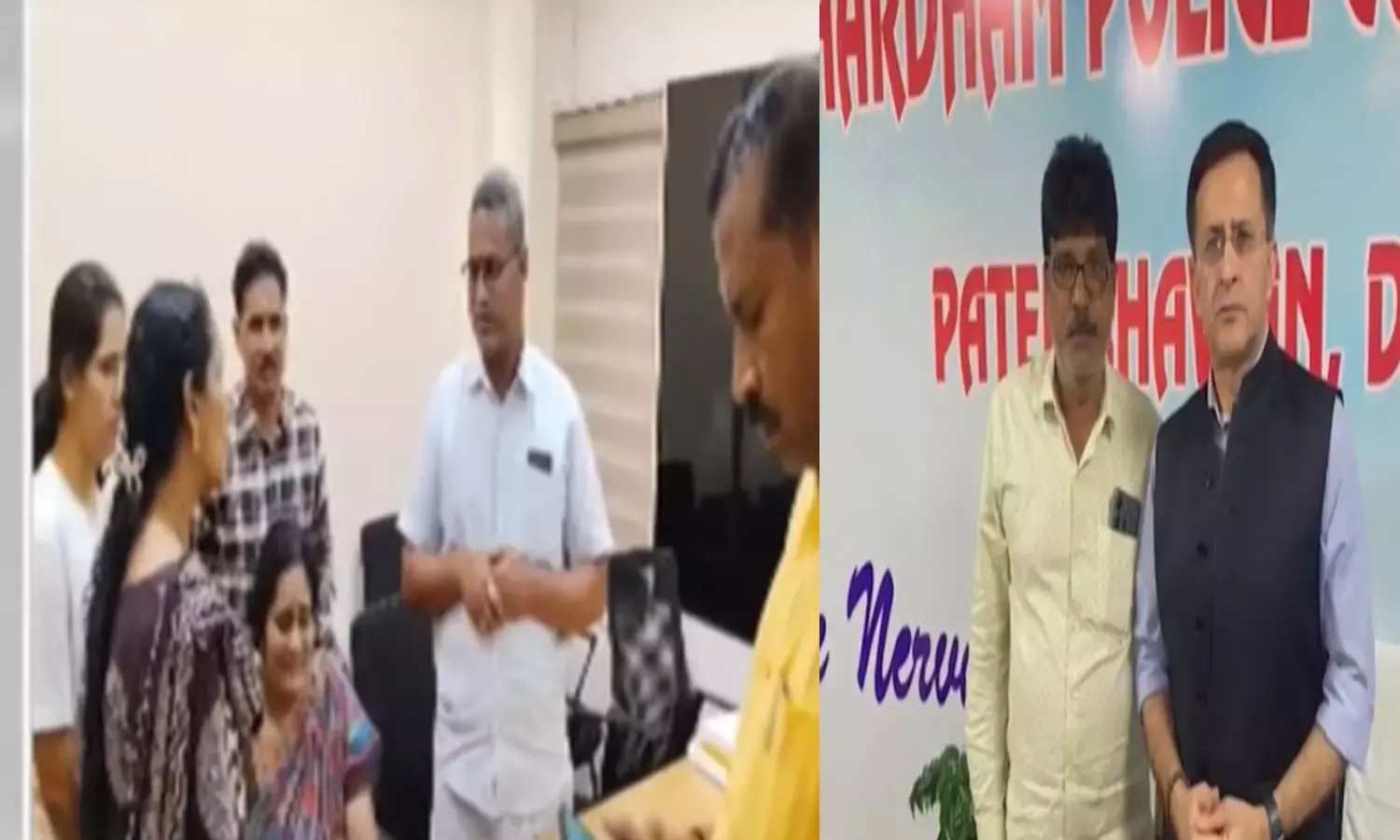 विजाग टेकी केस: मां ने MLA पल्ला श्रीनिवास राव से मिलकर न्याय मांगा विजाग टेकी केस: मां ने MLA पल्ला श्रीनिवास राव से मिलकर न्याय मांगा
