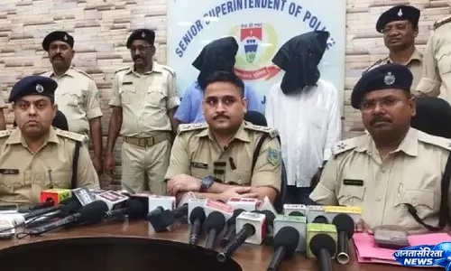 Jamshedpur : बागबेड़ा थाना पुलिस ने दो अपराधियों को हथियारों सहित दबोचा