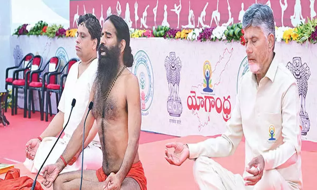 Andhra: हर गांव में योग, हर घर में स्वास्थ्य Andhra: हर गांव में योग, हर घर में स्वास्थ्य
