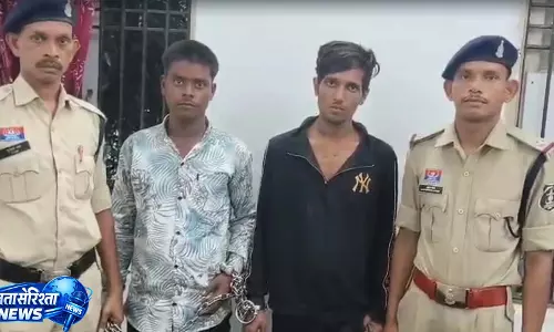 रायपुर में चाकू लहराकर लोगों को डराने वाले दो आरोपी गिरफ्तार