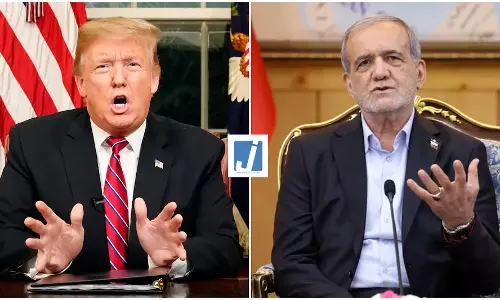 ईरान-ट्रंप डील! दुनिया की नजरें होर्मुज पर, तेल बाजार में बड़ी हलचल ईरान-ट्रंप डील! दुनिया की नजरें होर्मुज पर, तेल बाजार में बड़ी हलचल