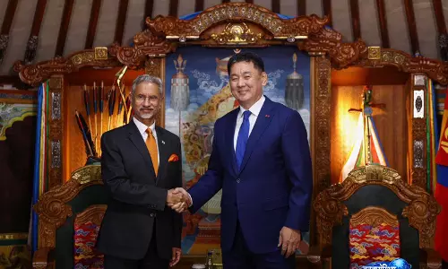 Jaishankar की उलानबटोर यात्रा, भारत–मंगोलिया ‘आध्यात्मिक साझेदारी’ को मजबूती Jaishankar की उलानबटोर यात्रा, भारत–मंगोलिया ‘आध्यात्मिक साझेदारी’ को मजबूती