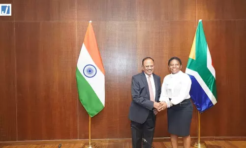BRICS NSA बैठक के इतर भारत–दक्षिण अफ्रीका वार्ता BRICS NSA बैठक के इतर भारत–दक्षिण अफ्रीका वार्ता
