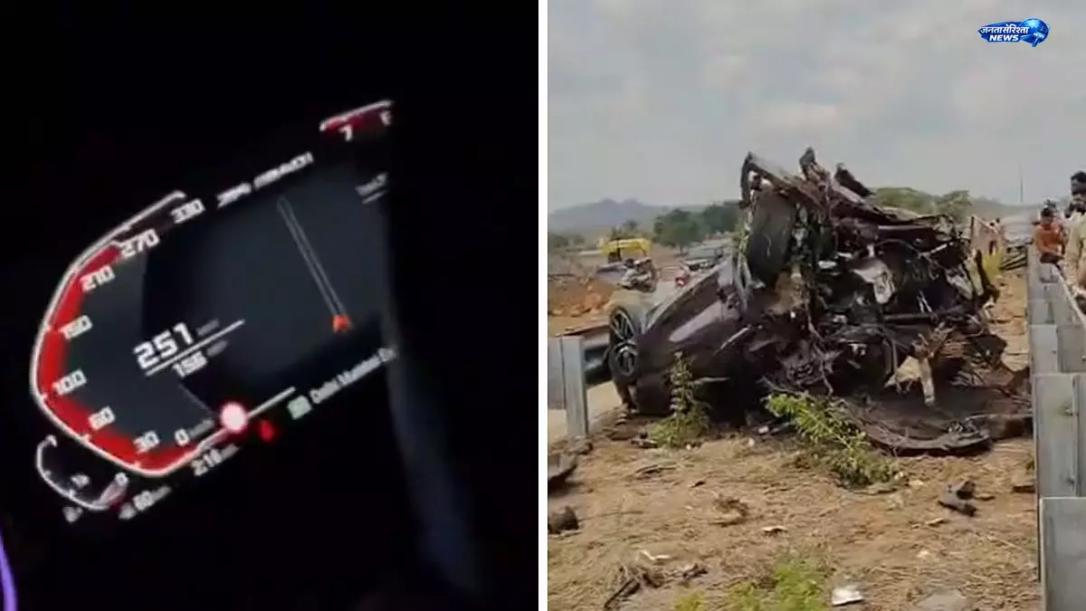 मुंबई-वडोदरा हाईवे पर BMW की 251 किमी/घंटा रफ्तार का वीडियो वायरल मुंबई-वडोदरा हाईवे पर BMW की 251 किमी/घंटा रफ्तार का वीडियो वायरल