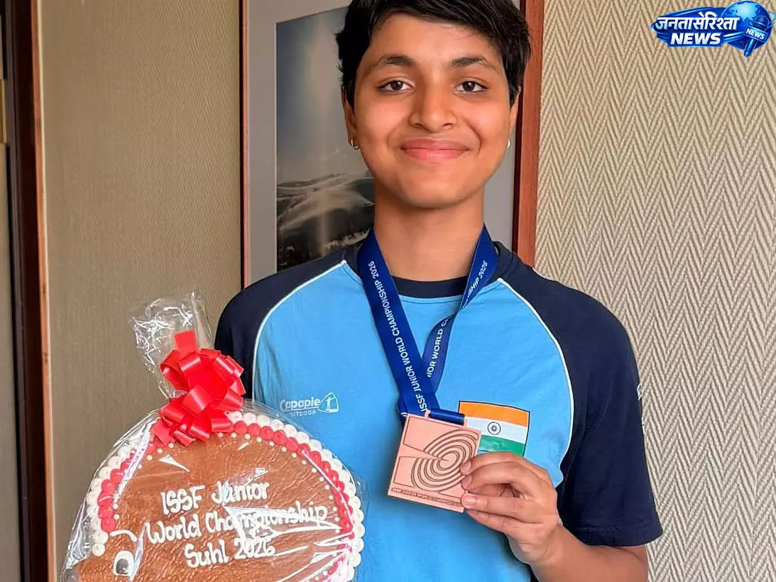 ISSF जूनियर वर्ल्ड चैंपियनशिप में अंजलि महेंद्र भागवत का शानदार प्रदर्शन, भारत को मिला ब्रॉन्ज़ ISSF जूनियर वर्ल्ड चैंपियनशिप में अंजलि महेंद्र भागवत का शानदार प्रदर्शन, भारत को मिला ब्रॉन्ज़