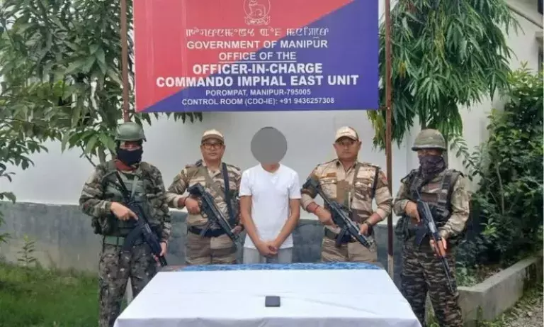 Manipur: गोवा में RPF-PLA का वॉन्टेड नेता पकड़ा गया, दो गिरफ्तार Manipur: गोवा में RPF-PLA का वॉन्टेड नेता पकड़ा गया, दो गिरफ्तार