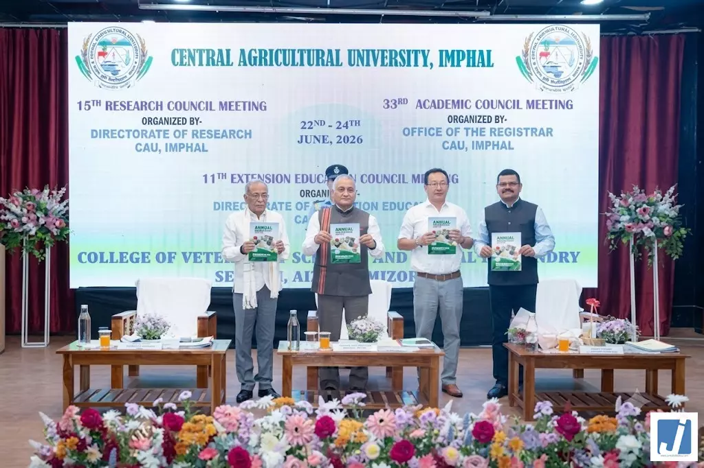 सेंट्रल एग्रीकल्चरल यूनिवर्सिटी पूर्वोत्तर के लिए इनोवेशन की मिसाल : मिजोरम के राज्यपाल