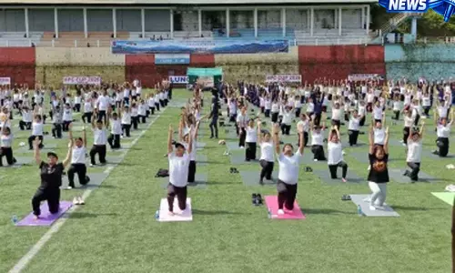 Mizoram में पूरे राज्य में उत्साह के साथ मनाया गया अंतर्राष्ट्रीय योग दिवस Mizoram में पूरे राज्य में उत्साह के साथ मनाया गया अंतर्राष्ट्रीय योग दिवस