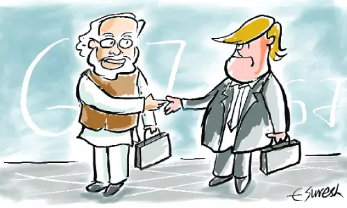 अमेरिका के साथ भारत का नाजुक संतुलन अमेरिका के साथ भारत का नाजुक संतुलन