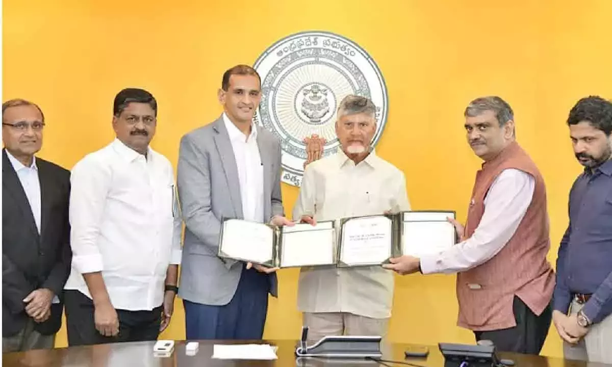 राज्य का लक्ष्य स्वर्णंध्रा विज़न के तहत 15% विकास दर हासिल करना