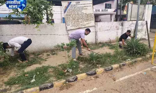 Rewari में स्वच्छता और नशा विरोधी अभियान शुरू किया Rewari में स्वच्छता और नशा विरोधी अभियान शुरू किया