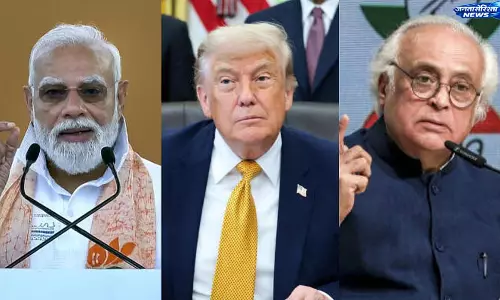 भारत-अमेरिका ट्रेड वार्ता पर कांग्रेस का हमला, जयराम रमेश ने उठाए सवाल भारत-अमेरिका ट्रेड वार्ता पर कांग्रेस का हमला, जयराम रमेश ने उठाए सवाल
