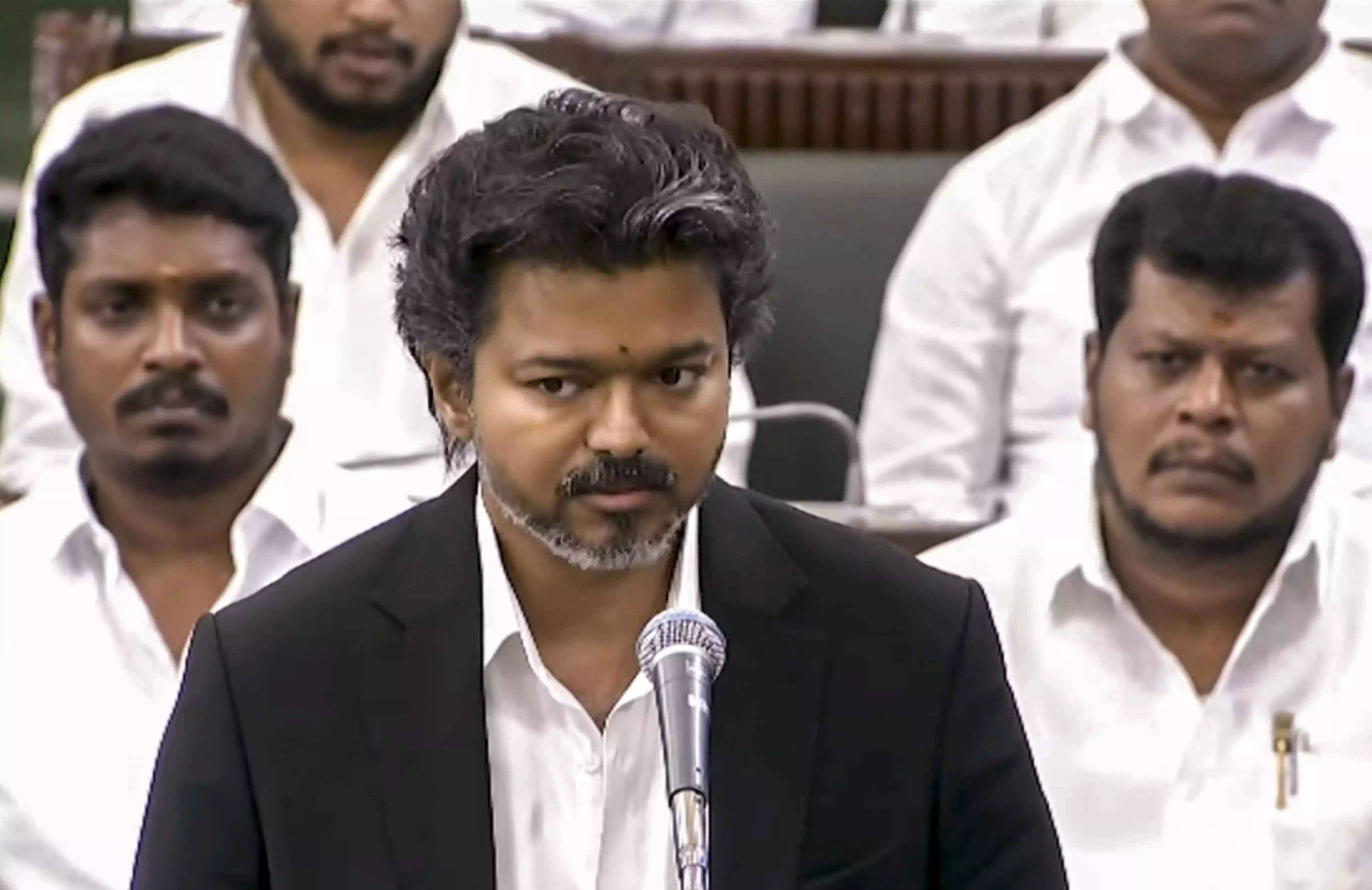 Tamil Nadu: विजय का कहना है कि TVK को सालों के कल्याणकारी कामों से जनादेश मिला Tamil Nadu: विजय का कहना है कि TVK को सालों के कल्याणकारी कामों से जनादेश मिला