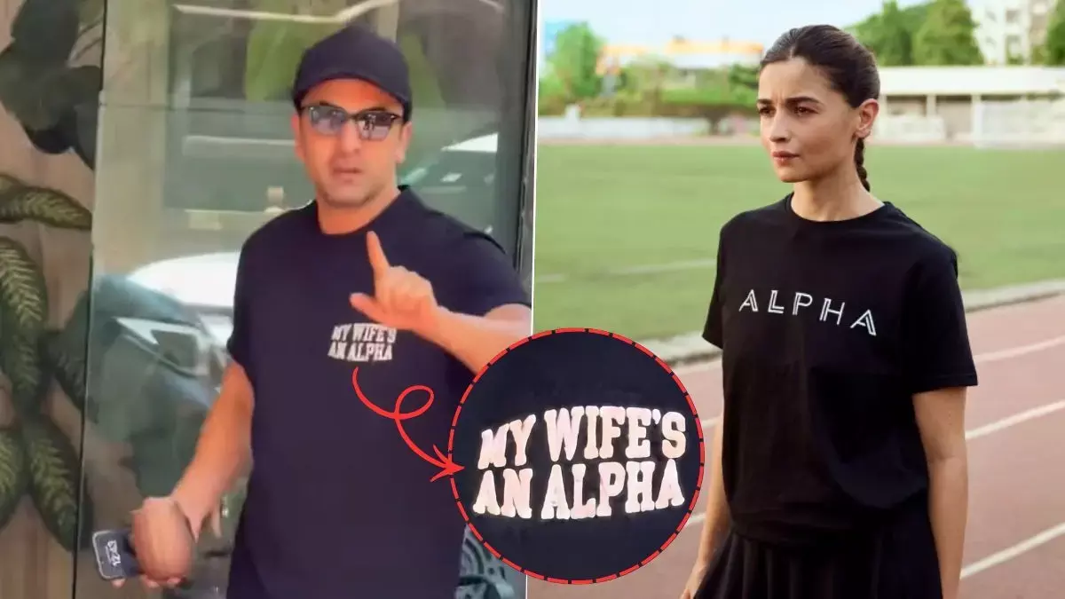 Ranbir Kapoor ने पत्नी Alia Bhatts की नई फिल्म को किया सपोर्ट, वीडियो हुआ वायरल Ranbir Kapoor ने पत्नी Alia Bhatts की नई फिल्म को किया सपोर्ट, वीडियो हुआ वायरल