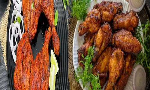 तवा पर बनाएं स्मोकी tandoori chicken तवा पर बनाएं स्मोकी tandoori chicken