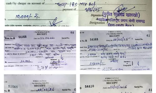 शराब पीकर वाहन चलाते मिले 5 भारी वाहन चालक, 10-10 हजार का जुर्माना