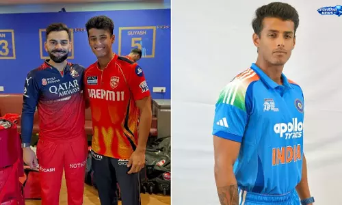 UK दौरे के लिए भारतीय टीम में सूर्यांश शेडगे की एंट्री UK दौरे के लिए भारतीय टीम में सूर्यांश शेडगे की एंट्री