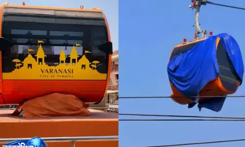 Varanasi रोप-वे सेवा शुरू होने के करीब Varanasi रोप-वे सेवा शुरू होने के करीब