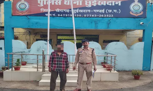 छुईखदान में लूट और मारपीट के मामले में तीन आरोपी गिरफ्तार, 300 रुपये और चाकू बरामद