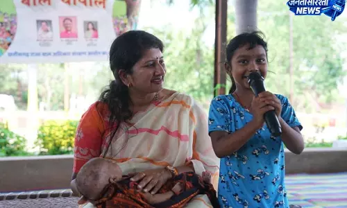 छत्तीसगढ़ बाल अधिकार संरक्षण आयोग की अध्यक्ष वर्णिका शर्मा ने की बाल चौपाल