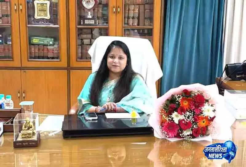 हेना कुमार सुखना ने Rohtak में पदभार संभाला हेना कुमार सुखना ने Rohtak में पदभार संभाला