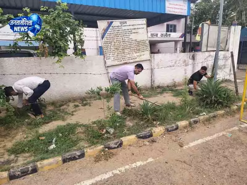 Rewari में स्वच्छता और नशा विरोधी अभियान शुरू किया Rewari में स्वच्छता और नशा विरोधी अभियान शुरू किया
