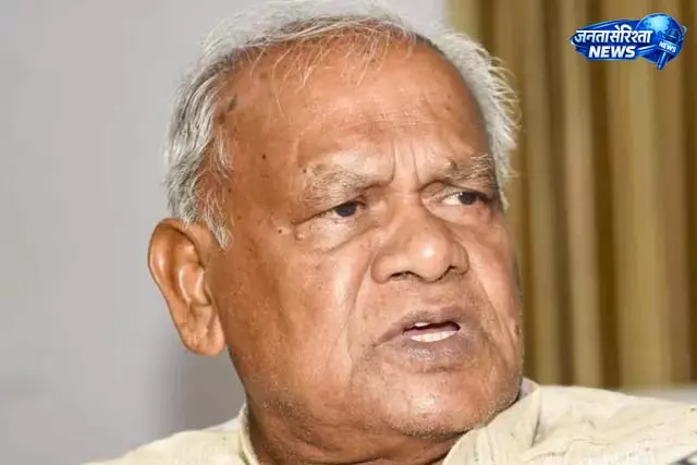 भरत तिवारी एनकाउंटर पर मांझी का बयान भरत तिवारी एनकाउंटर पर मांझी का बयान