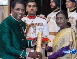पद्म पुरस्कारों से सम्मानित हुए खेल जगत के दिग्गज, विजय अमृतराज को Padma Bhushan पद्म पुरस्कारों से सम्मानित हुए खेल जगत के दिग्गज, विजय अमृतराज को Padma Bhushan