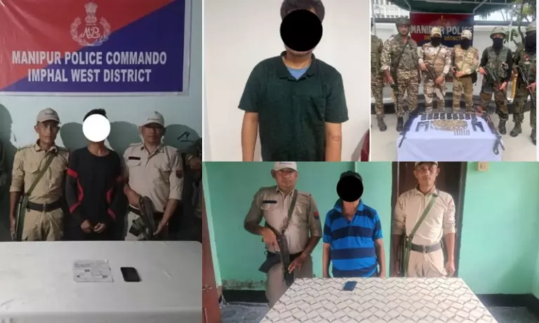 Manipur: गोवा में RPF/PLA कैडर की गिरफ़्तारी के बाद थौबल में हथियार बरामद हुए