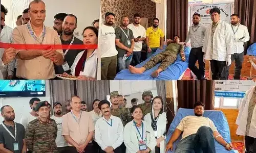 Jammu: रक्तदान शिविर में 22 यूनिट रक्त संग्रह, लोगों ने बढ़-चढ़कर लिया हिस्सा