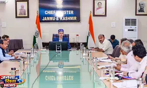 J&K में ग्रामीण सड़क परियोजनाओं पर जोर दिया J&K में ग्रामीण सड़क परियोजनाओं पर जोर दिया