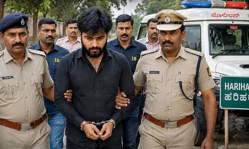 Davangere : अयोध्या राम मंदिर को निशाना बनाने की साजिश का खुलासा Davangere : अयोध्या राम मंदिर को निशाना बनाने की साजिश का खुलासा