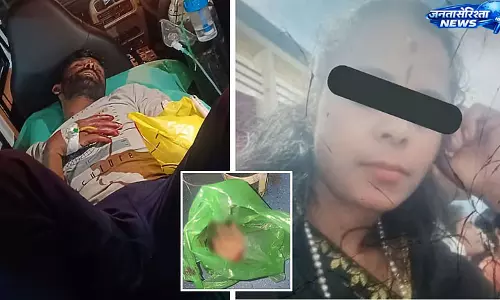 Chikmagalur : लव ट्रायंगल विवाद में हिंसा, चाकू हमले में एक व्यक्ति का हाथ कटा Chikmagalur : लव ट्रायंगल विवाद में हिंसा, चाकू हमले में एक व्यक्ति का हाथ कटा