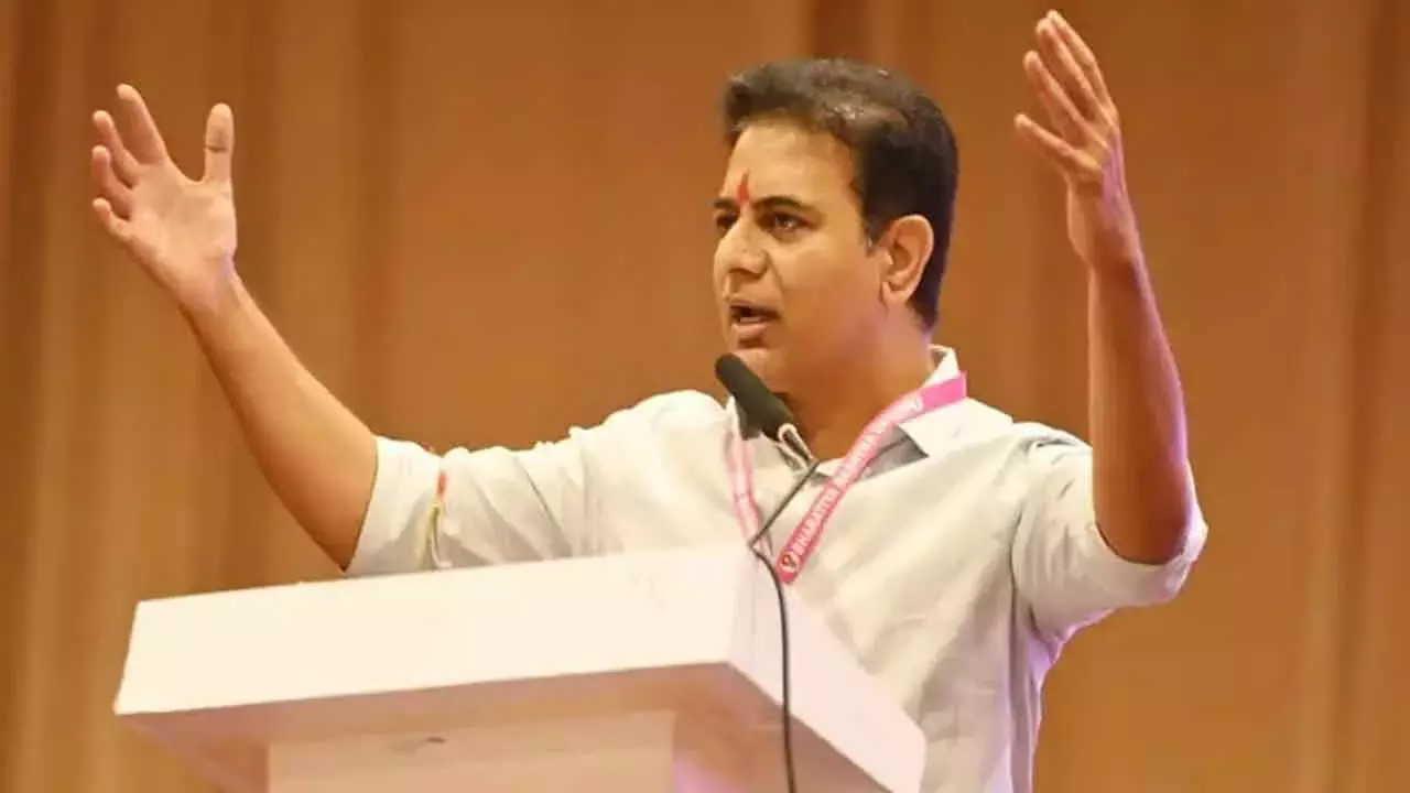 रेवंत और किशन राजनीतिक ड्रामा कर रहे हैं, मेट्रो घोटाले पर चुप हैं: KTR रेवंत और किशन राजनीतिक ड्रामा कर रहे हैं, मेट्रो घोटाले पर चुप हैं: KTR
