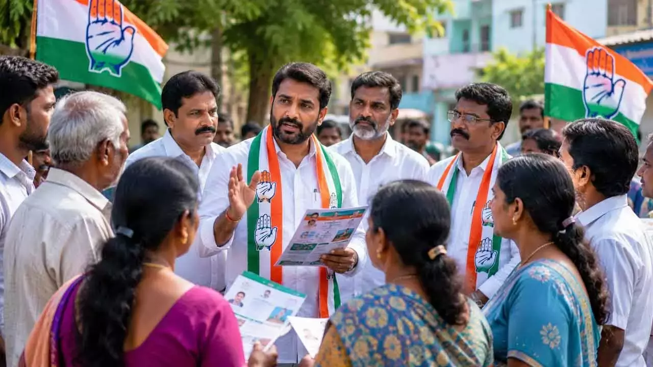 तेलंगाना में कल से SIR की शुरुआत होगी, कांग्रेस नेता जागरूकता फैला रहे हैं तेलंगाना में कल से SIR की शुरुआत होगी, कांग्रेस नेता जागरूकता फैला रहे हैं