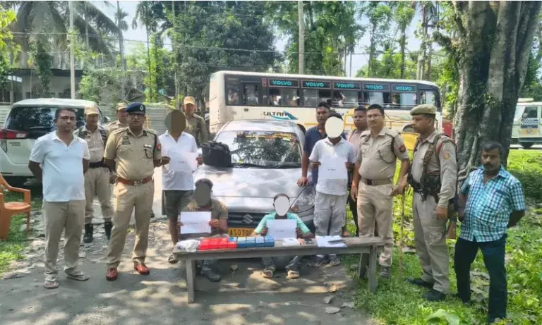 Assam: नलबाड़ी पुलिस ने 1.48 करोड़ रुपये की हेरोइन जब्त की, दो लोग गिरफ़्तार