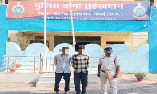 छुईखदान पुलिस की त्वरित कार्रवाई, टुल्लु पंप चोरी के दो आरोपी गिरफ्तार छुईखदान पुलिस की त्वरित कार्रवाई, टुल्लु पंप चोरी के दो आरोपी गिरफ्तार
