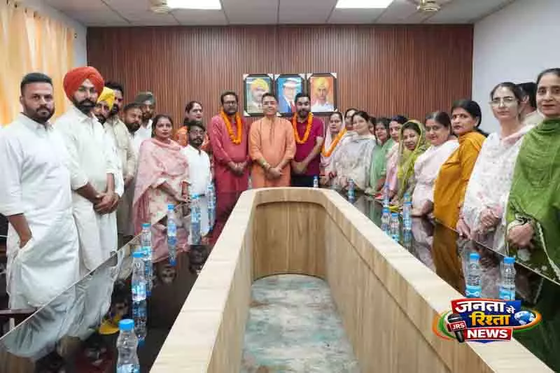 Punjab सुनाम नगर परिषद में नए पदाधिकारी चुने गए Punjab सुनाम नगर परिषद में नए पदाधिकारी चुने गए