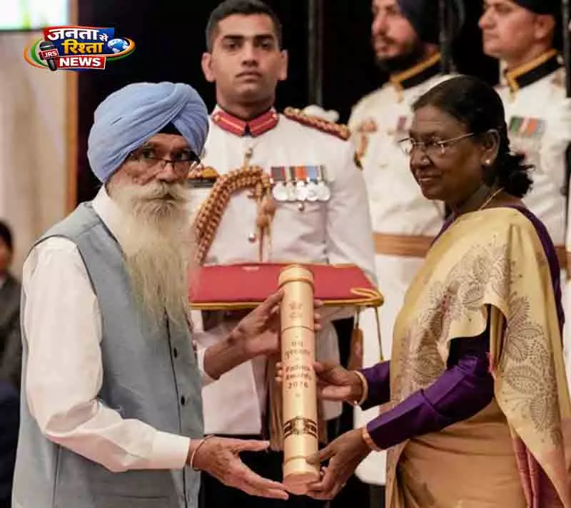 Chandigarh के 88 वर्षीय ‘झाड़ू योद्धा’ को पद्म श्री मिला Chandigarh के 88 वर्षीय ‘झाड़ू योद्धा’ को पद्म श्री मिला
