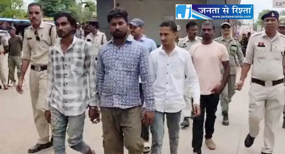 जिला पंचायत सदस्य पर हमला, 5 आरोपी गिरफ्तार जिला पंचायत सदस्य पर हमला, 5 आरोपी गिरफ्तार
