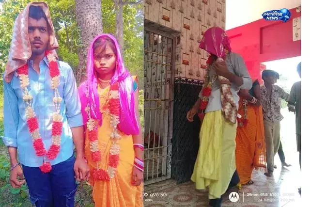 घरवालों ने पकड़ा, रातभर चला ड्रामा फिर कर दी शादी घरवालों ने पकड़ा, रातभर चला ड्रामा फिर कर दी शादी