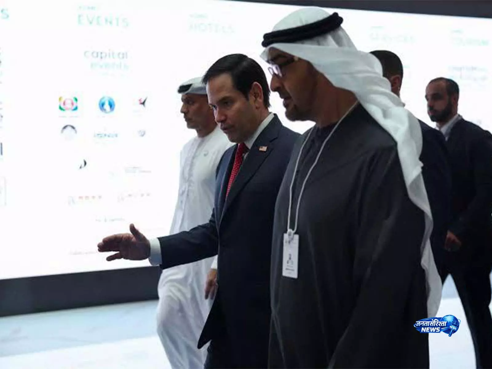 रूबियो ने UAE के राष्ट्रपति से मुलाकात की, खाड़ी देश की सुरक्षा के लिए अमेरिका की प्रतिबद्धता दोहराई रूबियो ने UAE के राष्ट्रपति से मुलाकात की, खाड़ी देश की सुरक्षा के लिए अमेरिका की प्रतिबद्धता दोहराई