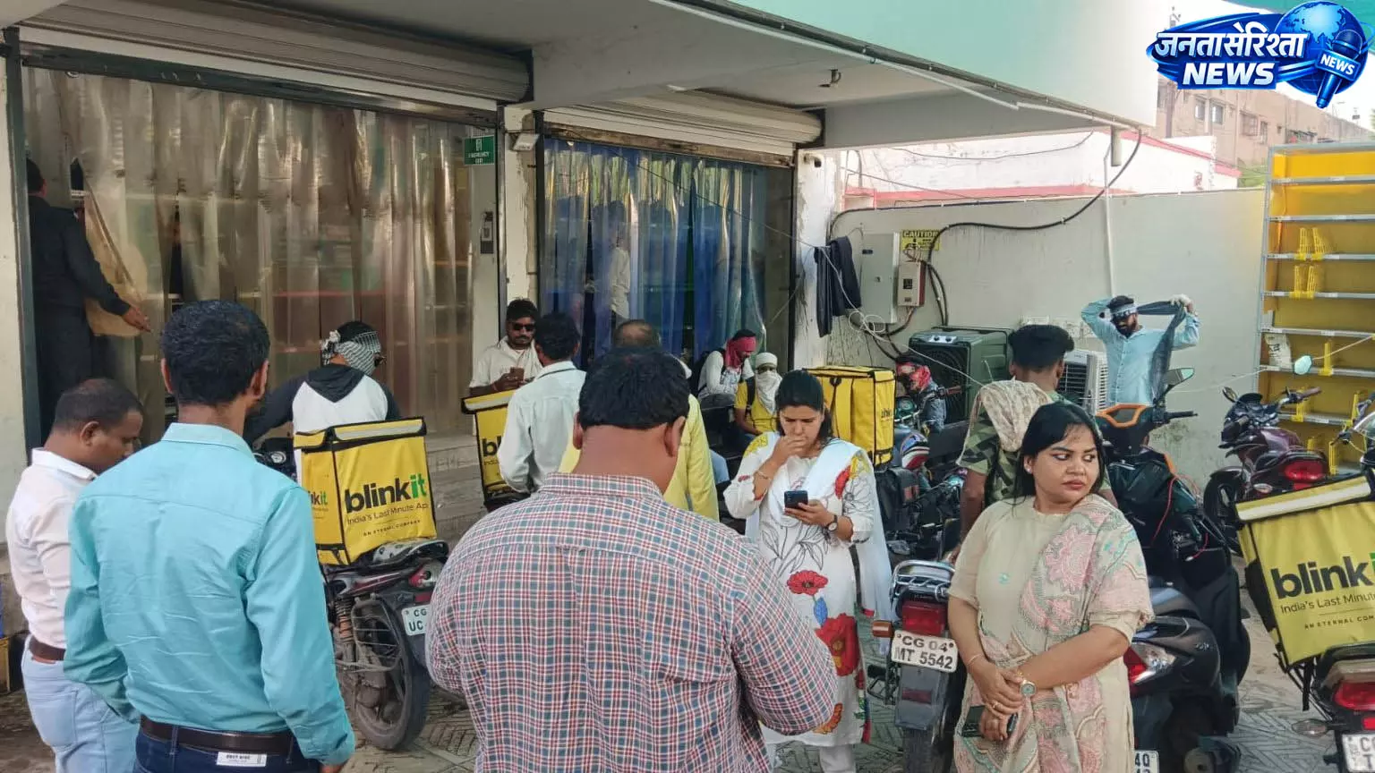 रायपुर में नियम उल्लंघन पर बड़ी कार्रवाई, ब्लिंकिट भवन सील रायपुर में नियम उल्लंघन पर बड़ी कार्रवाई, ब्लिंकिट भवन सील