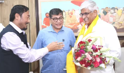 Sikkim BJP प्रतिनिधिमंडल ने केंद्र से पर्यटन क्षेत्र के लिए ज़्यादा समर्थन की मांग