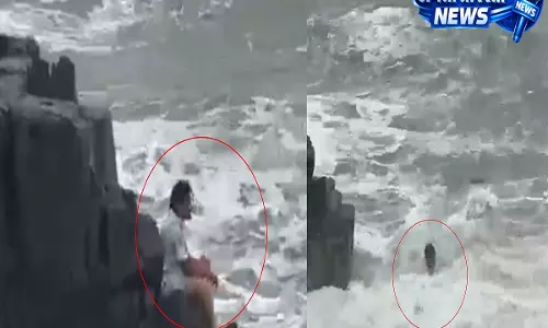 गोवा के बागा बीच पर दर्दनाक हादसा, तेज लहरों में खिंचकर पर्यटक की मौत